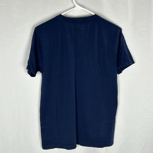 Star Wars Blue Short Sleeve T-Shirt Luke Skywalker Graphic Comic Strip -Size M - Picture 5 of 5